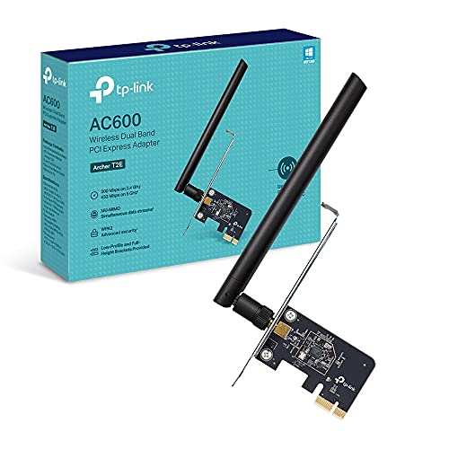 PLACA DE RED PCI-E WIFI ARCHER T2E PCIX AC600 1 ANTENA   - TP-LINK

(6518)
